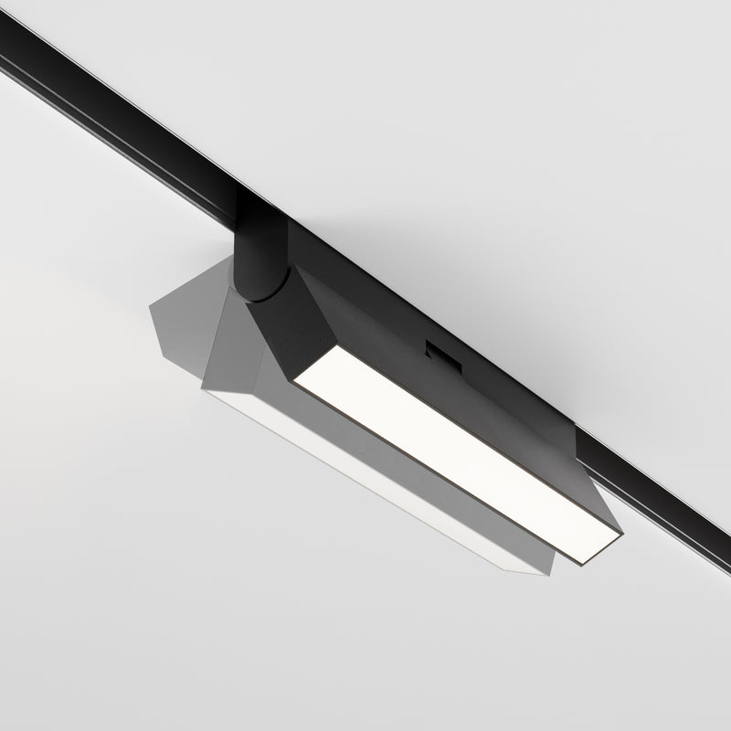 Corp iluminat pe sina Sistem Magnetic 23mm EXILITY Negru