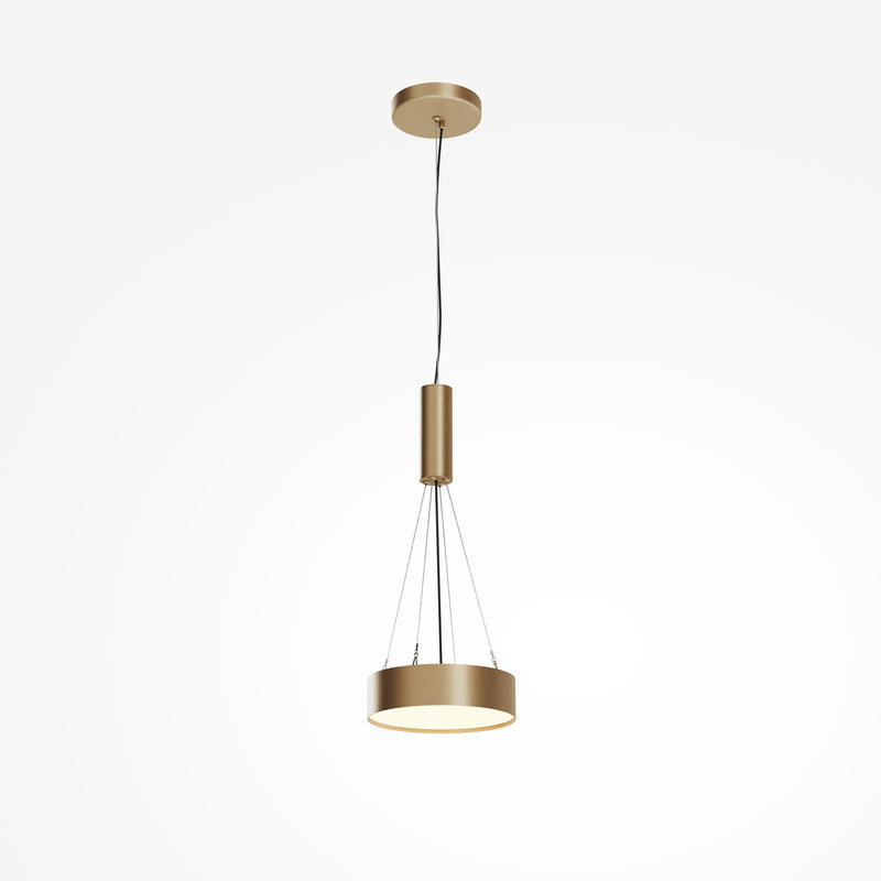 Lampa de tavan LED Maytoni Technical Zon, Auriu mat, LED 24W, 1420lm 3000K