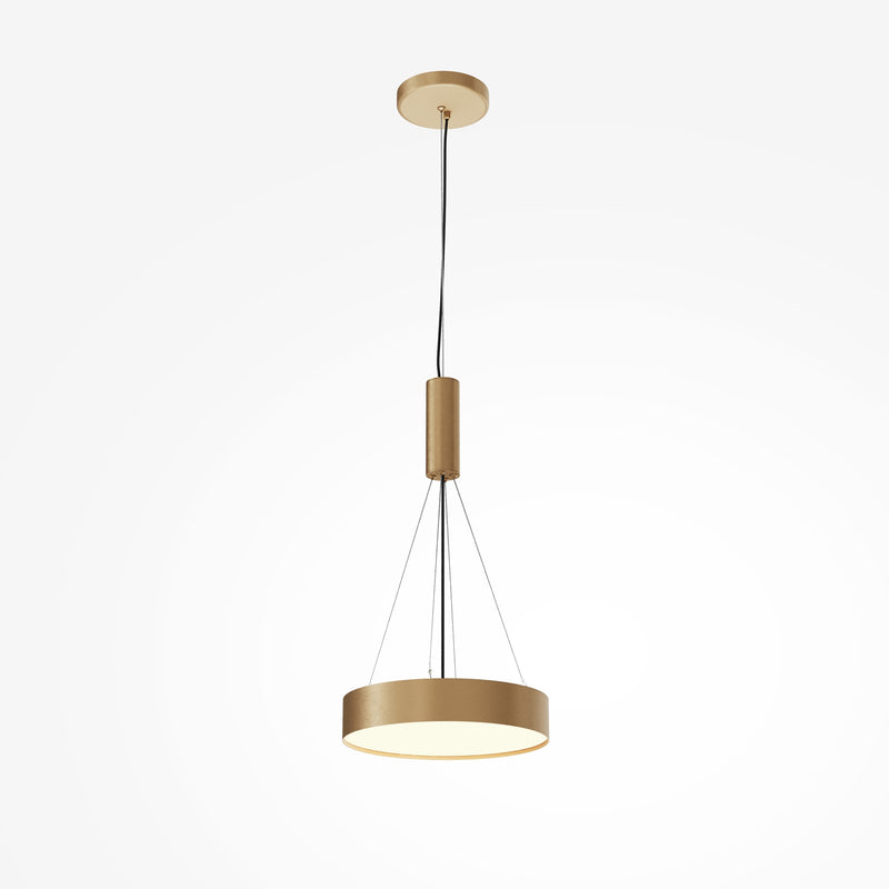 Lampa de tavan LED Maytoni Technical Zon, Auriu mat, LED 36W, 2220lm 3000K