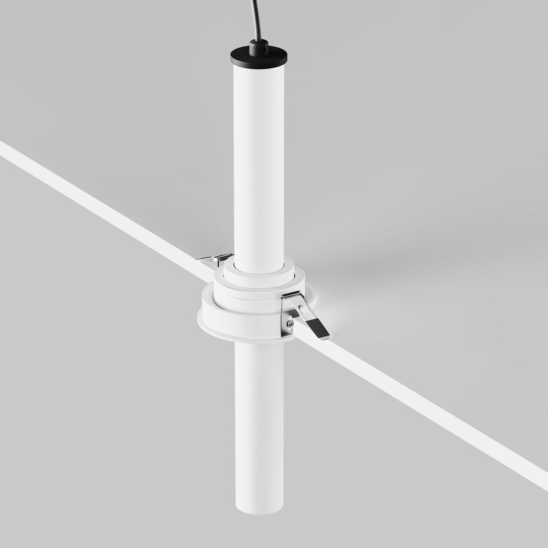 Lampa de Tavan Incastrata, Reglabila Maytoni Technical Focus T, Alb, LED 7W, 460lm 3000K