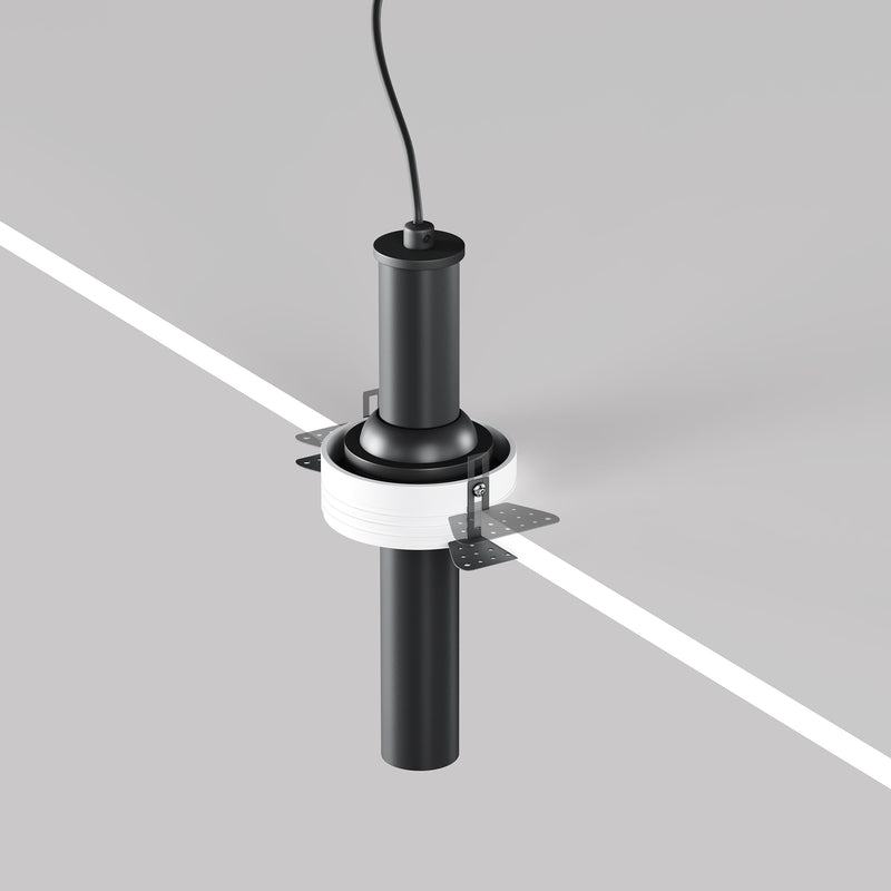 Lampa de Tavan Incastrata, Reglabila Maytoni Technical Focus T, Negru, LED 7W, 460lm 3000K