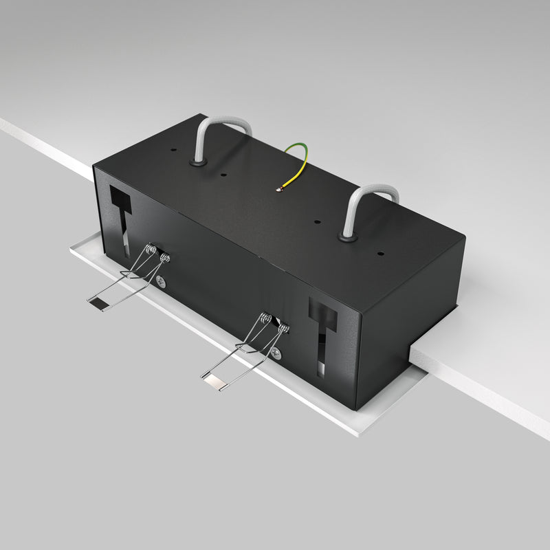 Spot incastrat Maytoni Technical Metal Modern Alb, 2XGU10