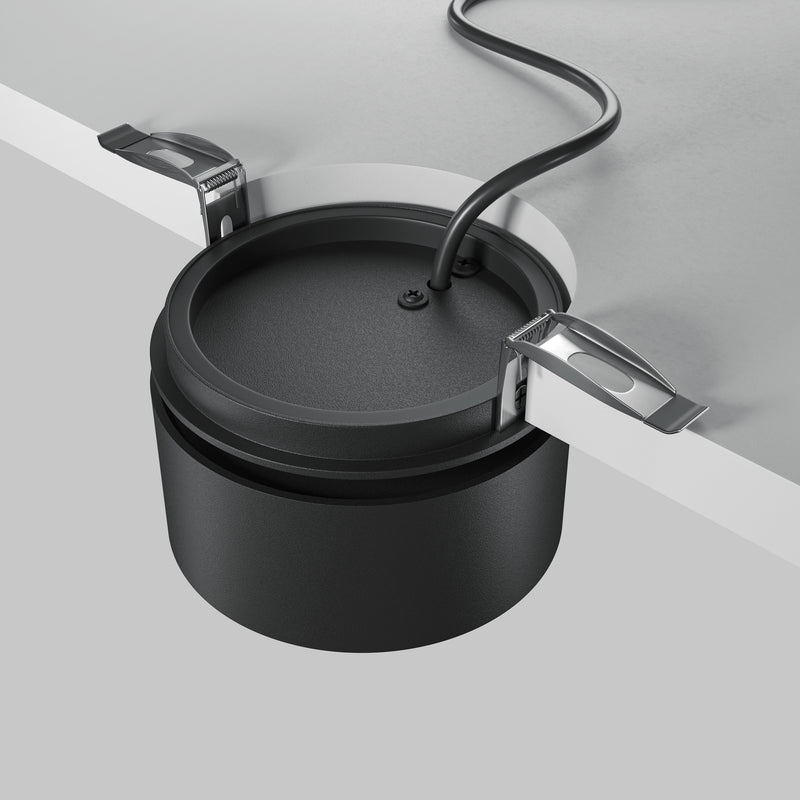 Spot incastrat Downlight Negru