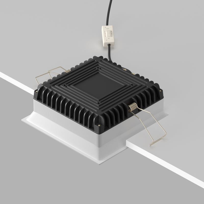Spot LED incastrat baie / bucatarie Maytoni Technical Okno, Alb, LED 18W, 1420lm