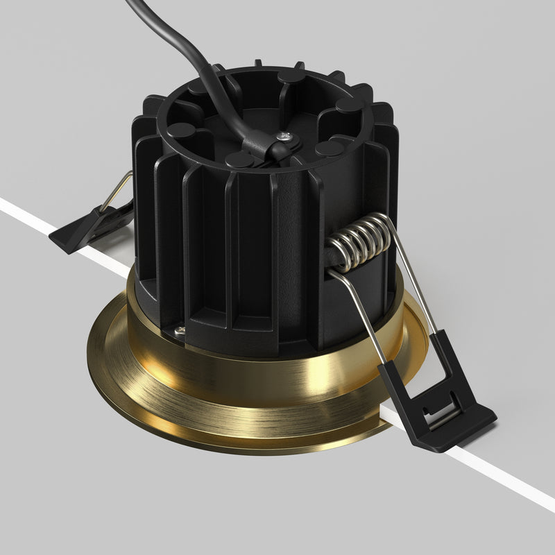 Spot LED Incastrat Maytoni Technical Round, Alama, LED 12W, 930lm 3000K