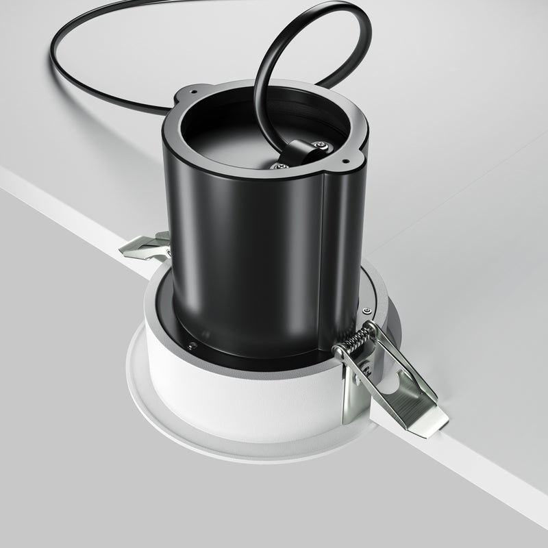 Spot LED Incastrat Maytoni Technical Hidden, Alb, LED 10W, 780lm 3000K
