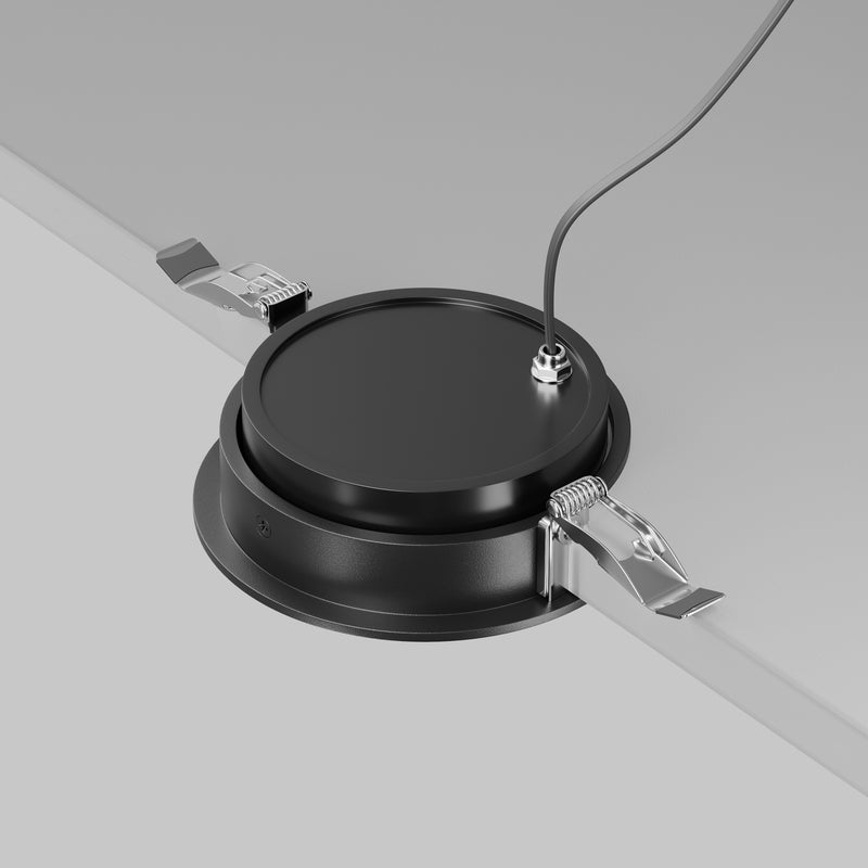 Spot incastrat Downlight Negru