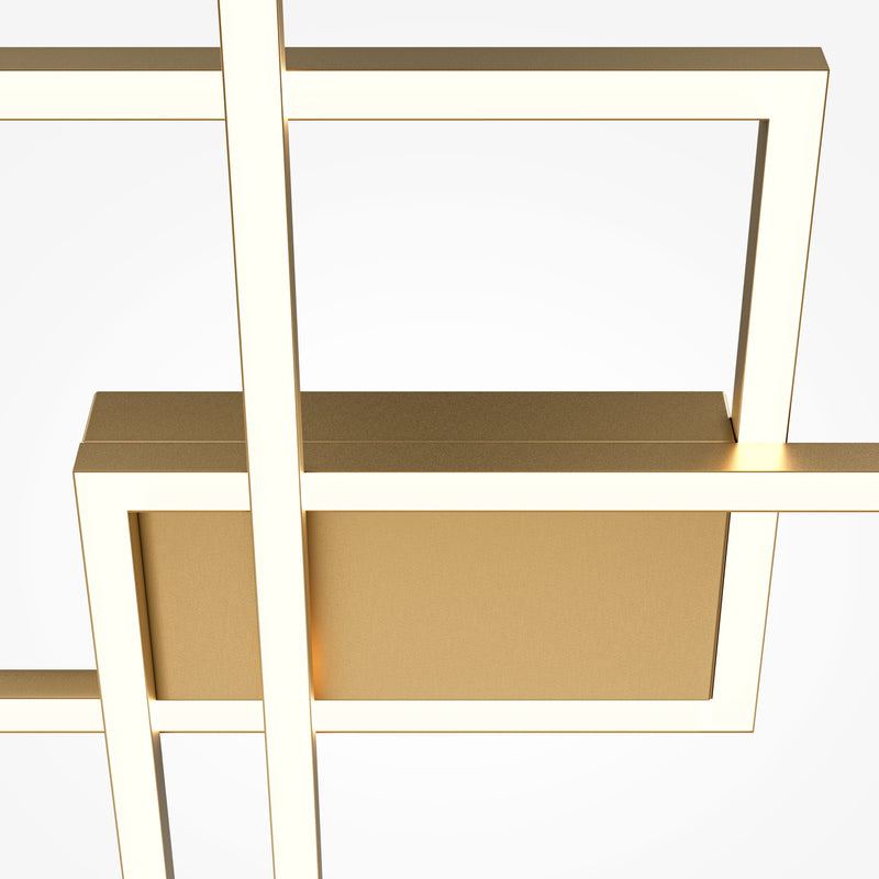 Plafoniera LED Maytoni Rida, 78W, Auriu, 4300 lm, 2600–3500K