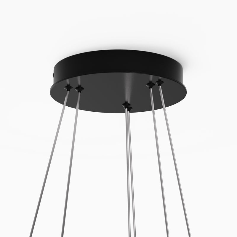 Lustra Modern Negru