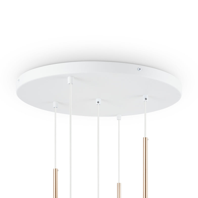 Lustra Living Maytoni Basic form Auriu, 5XE14
