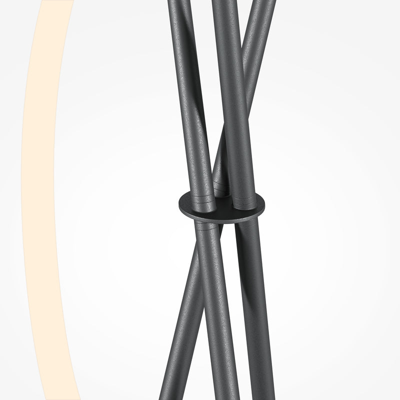 Lampadar Modern Negru