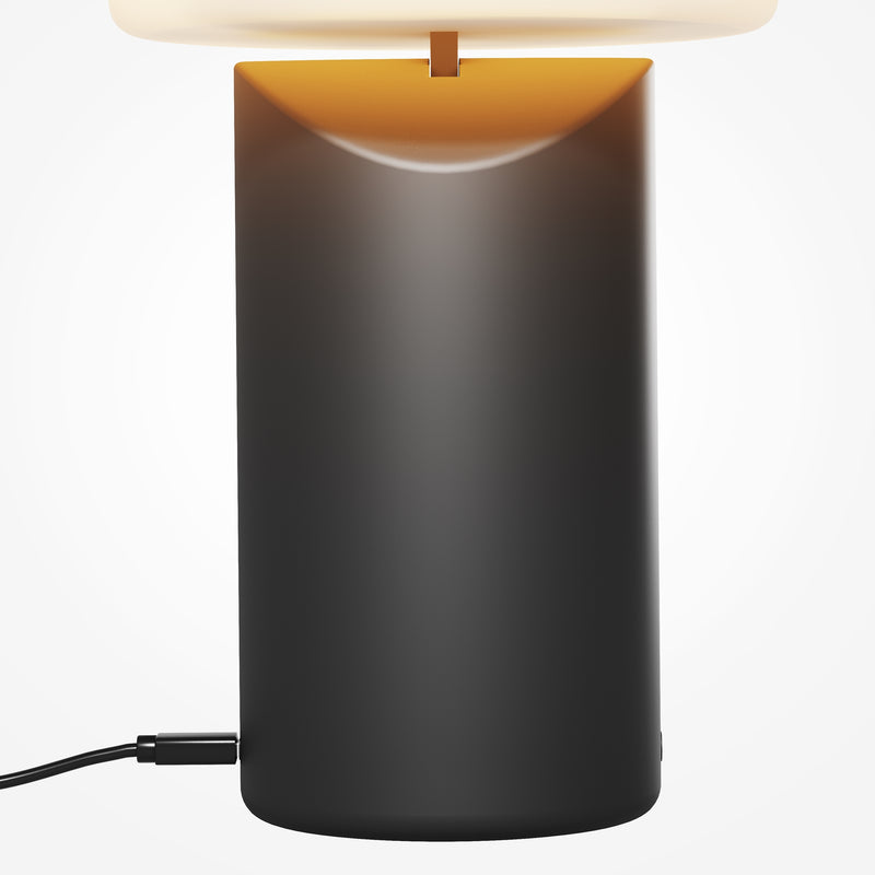Lampa portabila Modern Negru