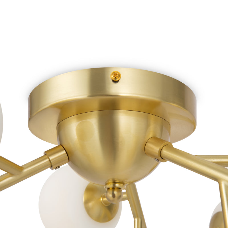 Plafoniera Moderna Maytoni Dallas Auriu, 12XG9