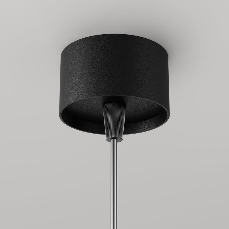 Lustra LED Maytoni Technical Focus LED, Negru, LED 12W, 900lm 3000K