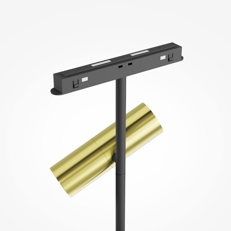 Corp iluminat pe sina Sistem Magnetic 23mm EXILITY Negru