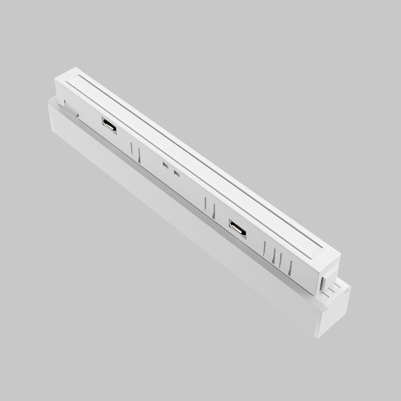 Corp iluminat pe sina Sistem Magnetic 23mm EXILITY Alb