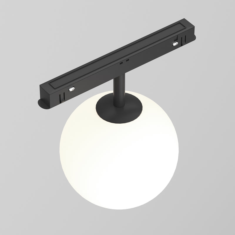 Proiector LED pentru sina magnetica Exility Maytoni Technical Luna, Negru, LED 5W, 320lm 4000K