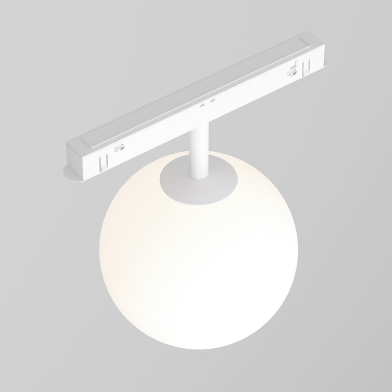Proiector LED pentru sina magnetica Exility Maytoni Technical Luna, Alb, LED 5W, 330lm 4000K