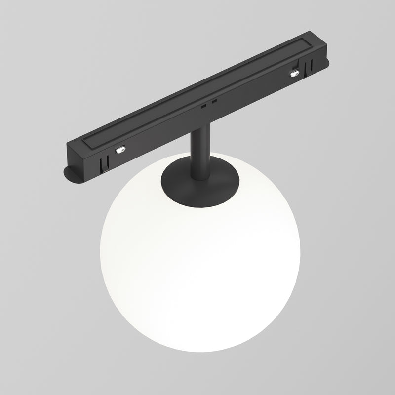 Proiector LED pentru sina magnetica Exility Maytoni Technical Luna, Negru, LED 5W, 320lm Dimabil