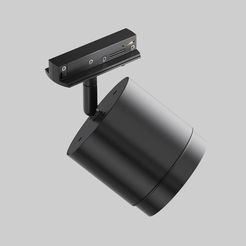 Proiector pentru sina monofazata Unity Maytoni Technical Polar, Negru, GX53 15W