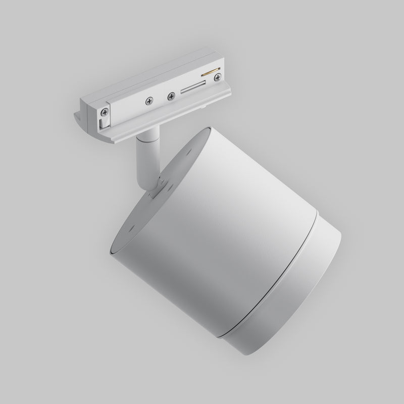 Proiector pentru sina monofazata Unity Maytoni Technical Polar, Alb, GX53 15W