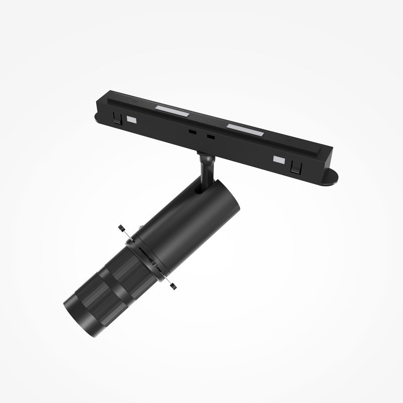 Proiector LED pentru sina magnetica Exility Maytoni Technical Gala, Negru, LED 10W, 290lm Dimabil