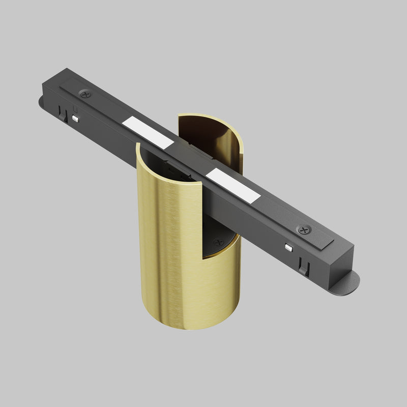 Corp iluminat pe sina Sistem Magnetic 23mm EXILITY Negru