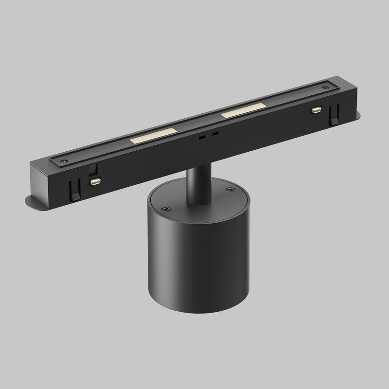 Proiector LED pentru sina magnetica Exility Maytoni Technical Alfa S, Negru, LED 7W, 360lm Dimabil