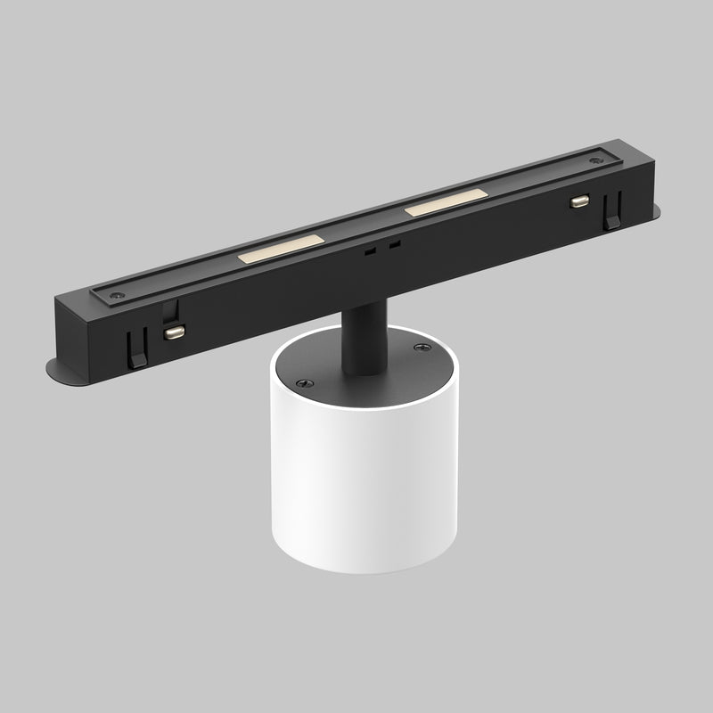 Corp iluminat pe sina Sistem Magnetic 23mm EXILITY Negru