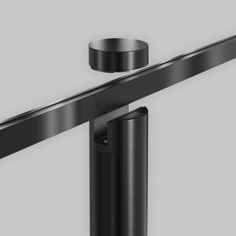Corp iluminat pe sina Sistem Magnetic Modular FLARITY Negru