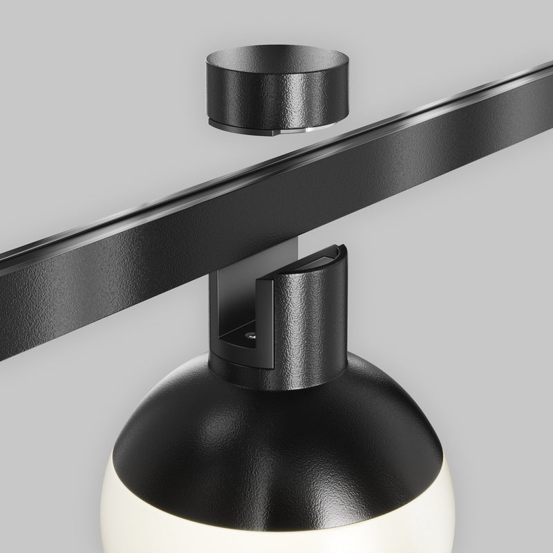 Corp iluminat pe sina Sistem Magnetic Modular FLARITY Negru
