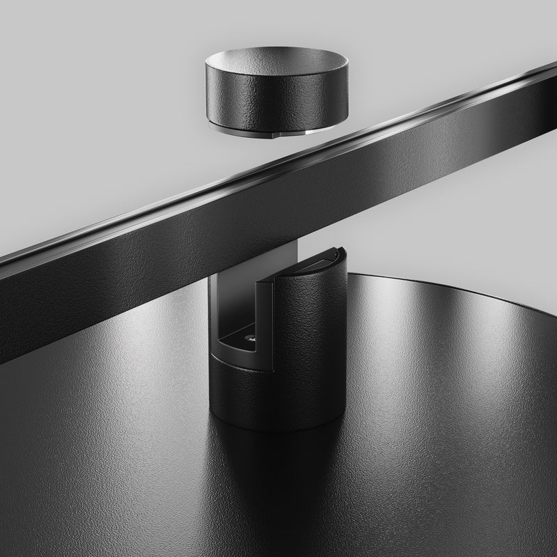 Corp iluminat pe sina Sistem Magnetic Modular FLARITY Negru