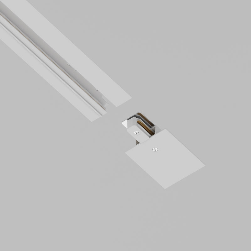 Accesorii pentru sina 1 circuit UNITY Maytoni Technical Accessories for tracks Unity Alb