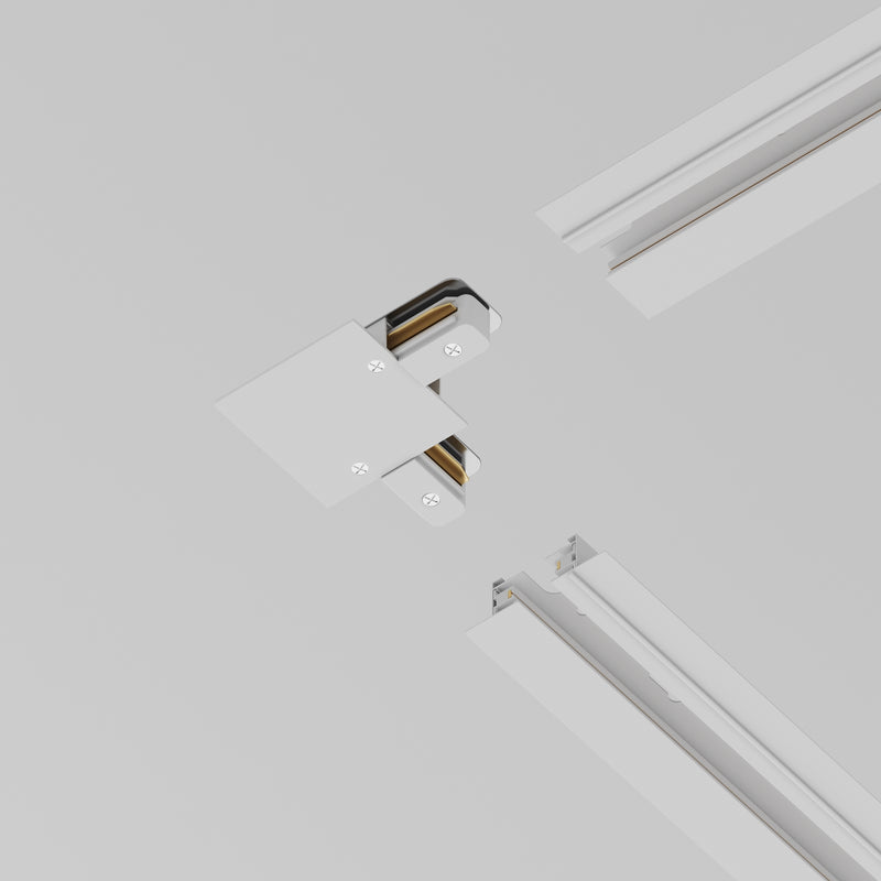 Accesorii pentru sina 1 circuit UNITY Maytoni Technical Accessories for tracks Unity Alb
