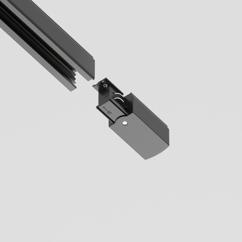 Accesorii pentru sina cu 3 faze Trinity Maytoni Technical Accessories for tracks Trinity Negru