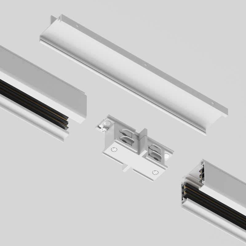 Accesorii pentru sina cu 3 faze Trinity Maytoni Technical Accessories for tracks Trinity Alb