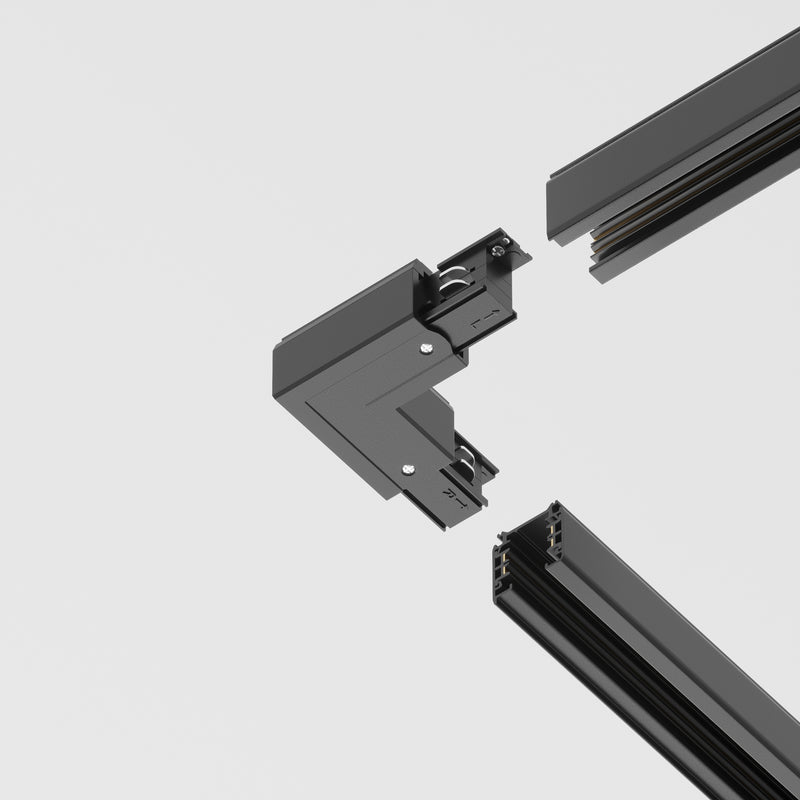 Accesorii pentru sina cu 3 faze Trinity Maytoni Technical Accessories for tracks Trinity Negru