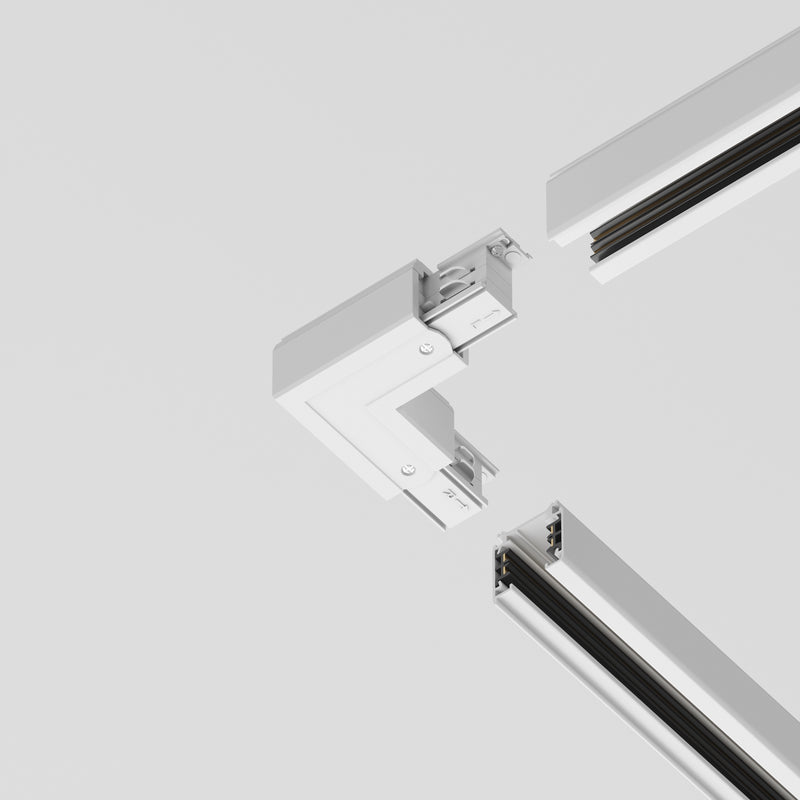 Accesorii pentru sina cu 3 faze Trinity Maytoni Technical Accessories for tracks Trinity Alb