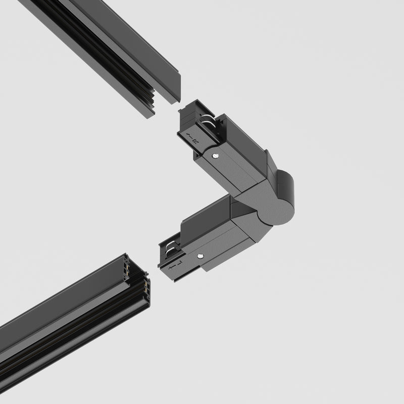 Accesorii pentru sina cu 3 faze Trinity Maytoni Technical Accessories for tracks Trinity Negru