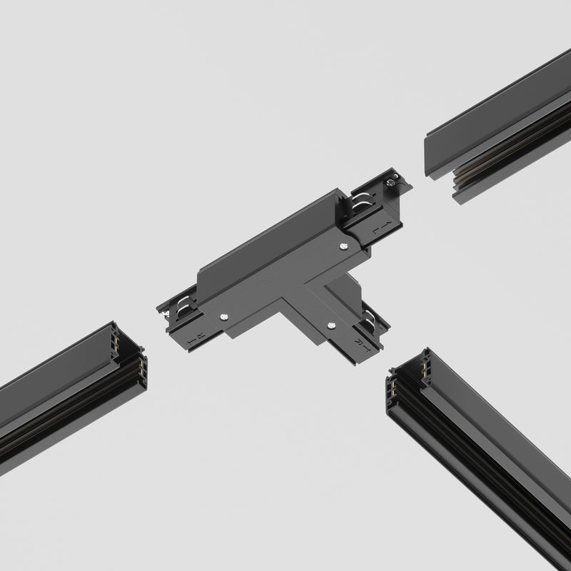 Accesorii pentru sina cu 3 faze Trinity Maytoni Technical Accessories for tracks Trinity Negru