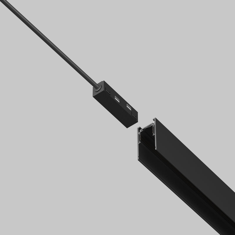 Componenta a sistemului de sina Exility -1 Maytoni Technical Accessories for tracks Exility, Negru