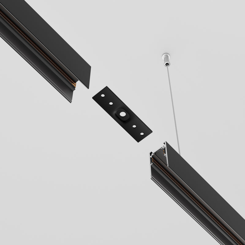 Accesorii pentru sina magnetica Exility Maytoni Technical Accessories for tracks Exility Negru