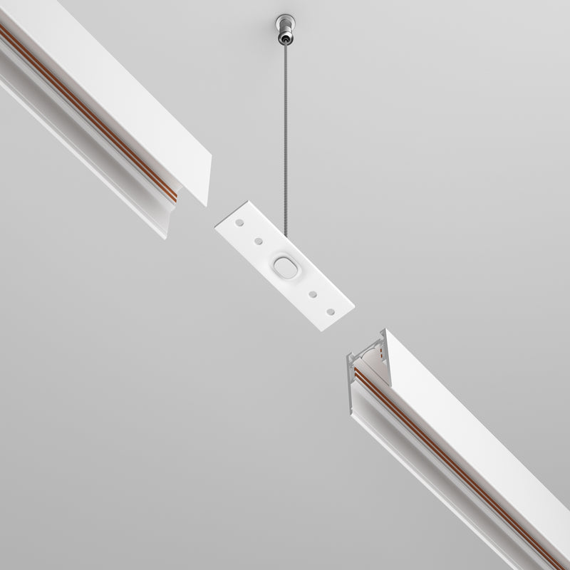 Accesorii pentru Sina Magnetica Aplicata Exility Maytoni Technical Accessories for tracks Exility, Alb