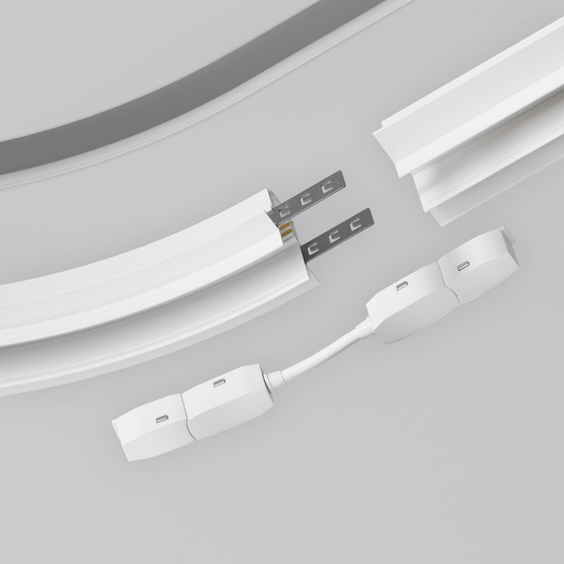 Componenta iluminat Sistem Magnetic 23mm EXILITY Alb