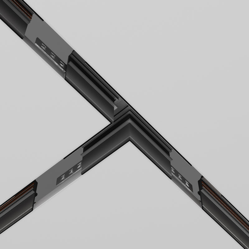 Accesorii pentru Sina Magnetica Incastrata Exility Maytoni Technical Accessories for tracks Exility, Negru