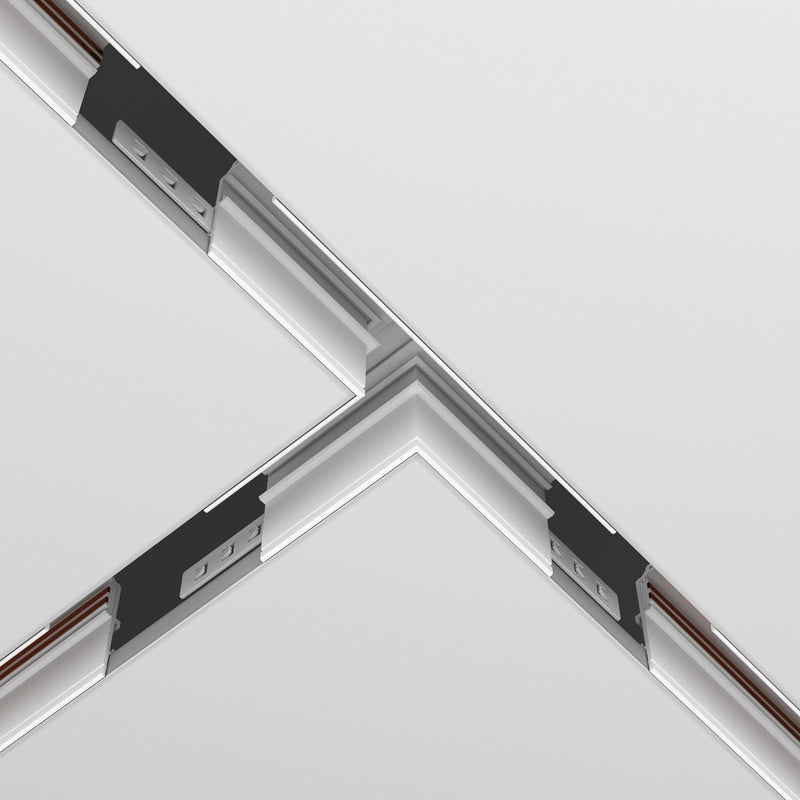 Accesorii pentru Sina Magnetica Incastrata Exility Maytoni Technical Accessories for tracks Exility, Alb