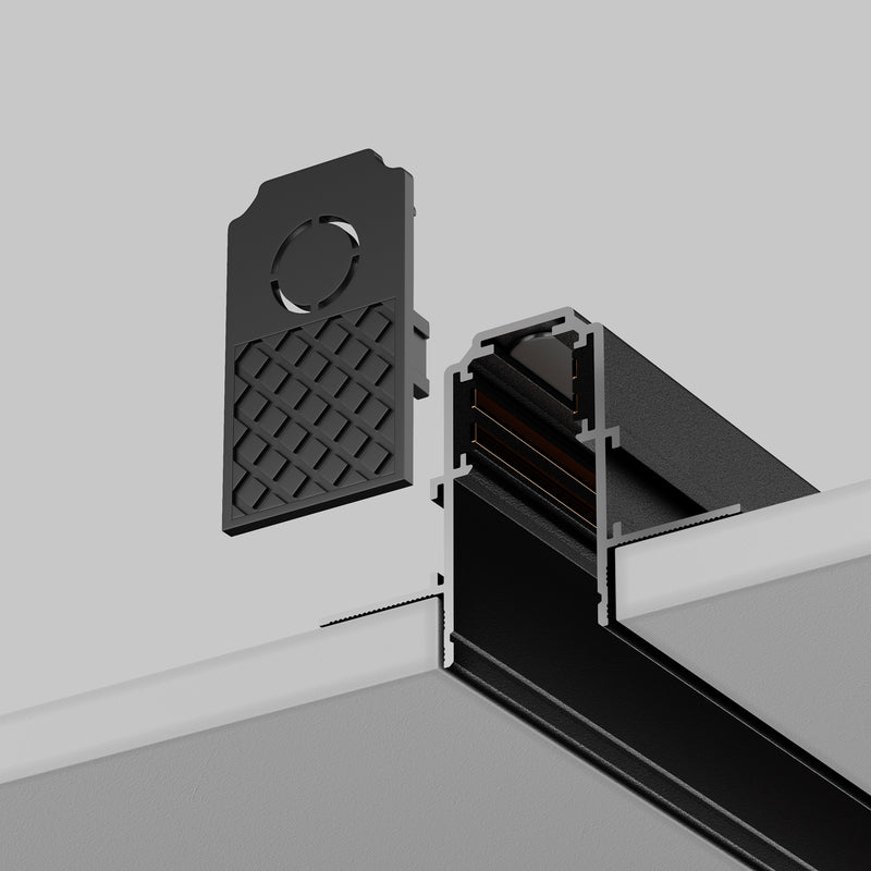 Accesorii pentru Sina Magnetica Incastrata Exility Maytoni Technical Accessories for tracks Exility, Negru