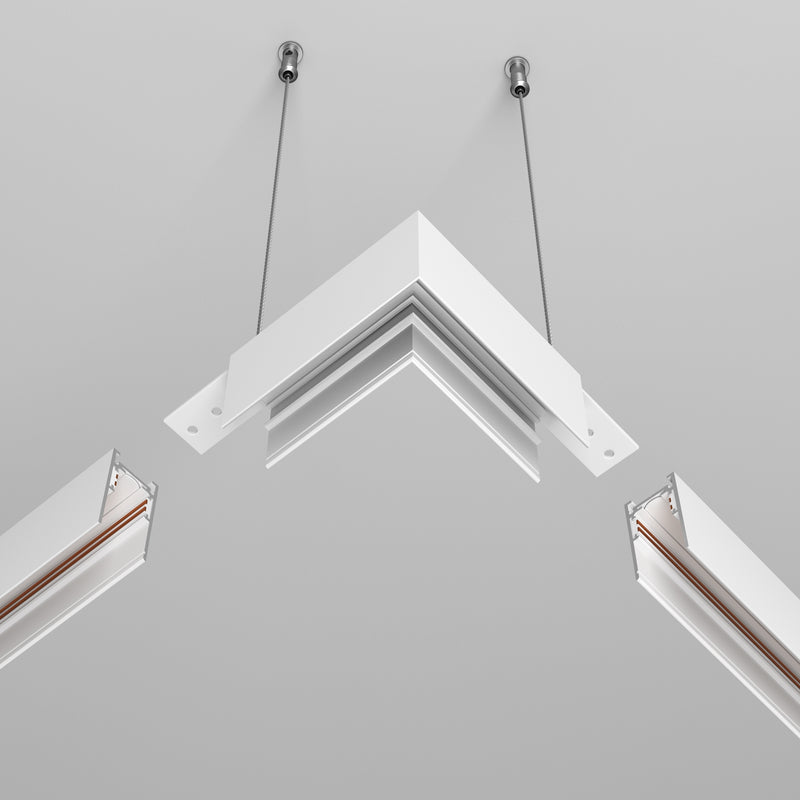 Accesorii pentru Sina Magnetica Aplicata Exility Maytoni Technical Accessories for tracks Exility, Alb