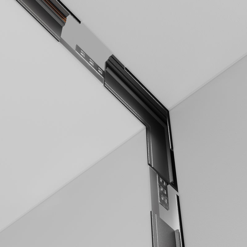 Accesorii pentru Sina Magnetica Incastrata Exility Maytoni Technical Accessories for tracks Exility, Negru