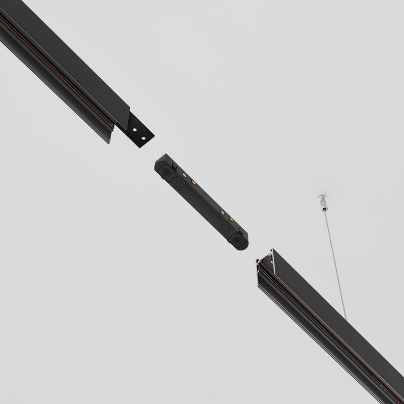 Accesorii pentru sina magnetica Exility Maytoni Technical Accessories for tracks Exility Negru